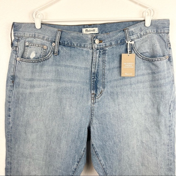 MADEWELL The Petite Perfect Vintage Jean in Fitzgerald Wash, Size 35P, NWT! - Picture 5 of 14
